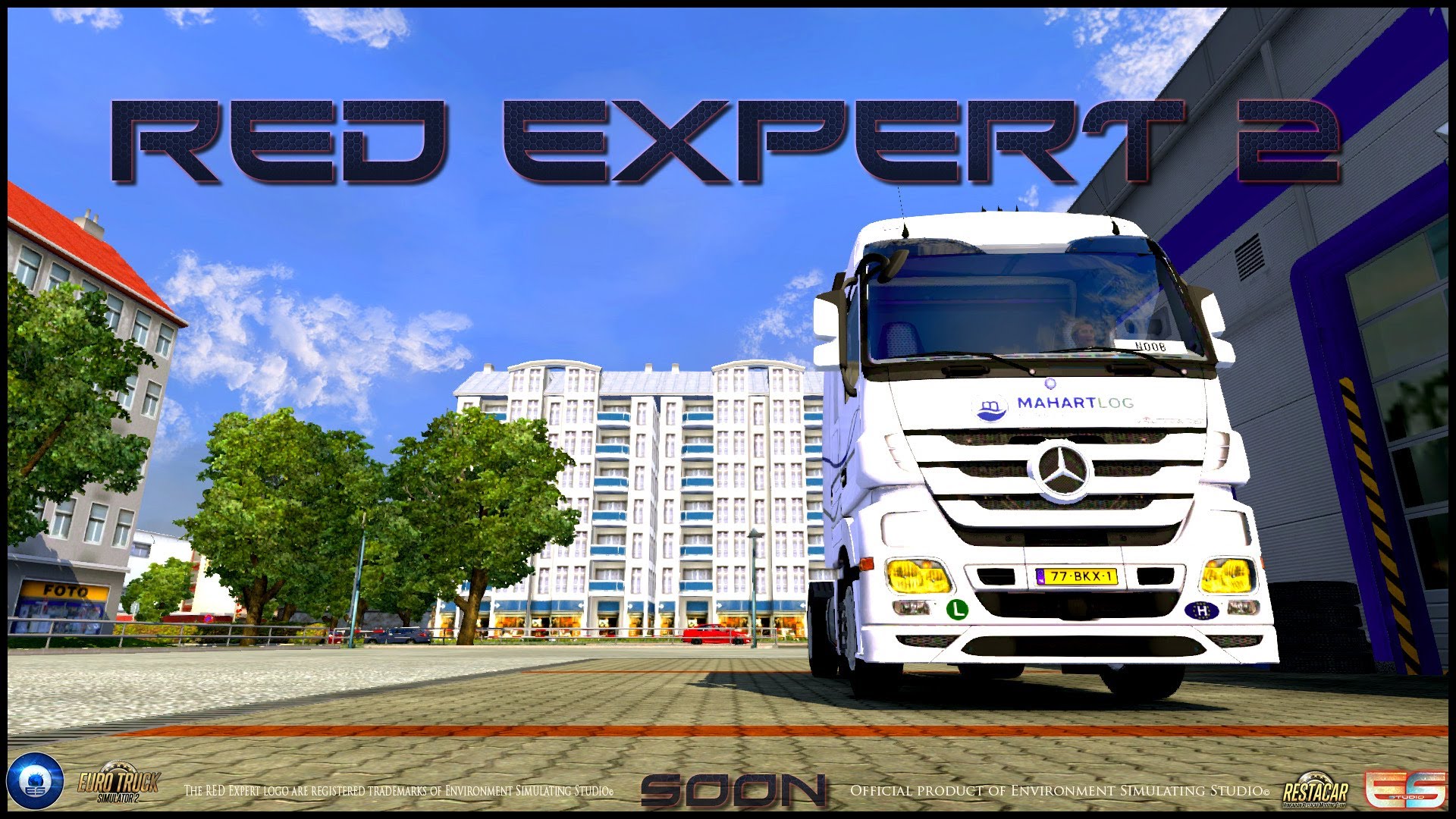 ETS 2 Mod v1.4.3 Uyumlu Red Expert v2.0 Simülasyon TÜRK