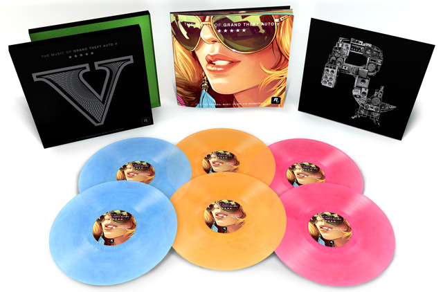 The Music of Grand Theft Auto VLimited Edition Soundtrack CD and Vinyl Box Sets  1111