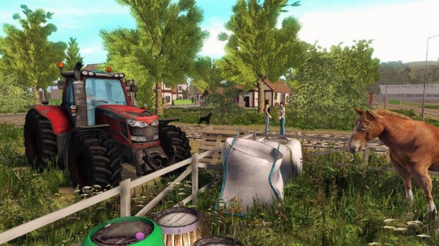 controls for farm simulator 2015