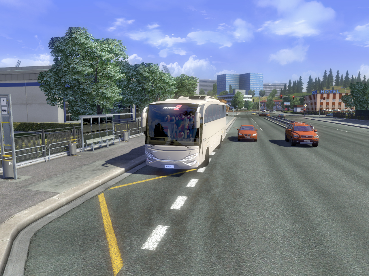 ETS 2 MercedesBenz Jetbus 2 Otobüs Modu