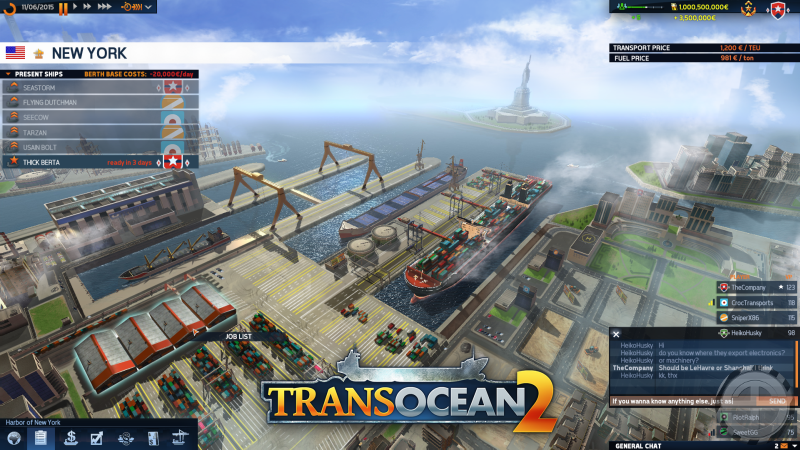 Nisan ayında paylaşılan TransOcean 2 görseli