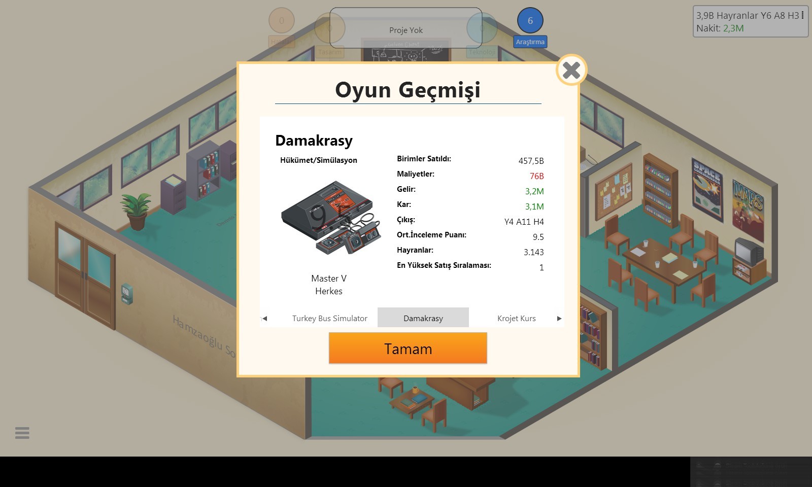 game dev tycoon inception