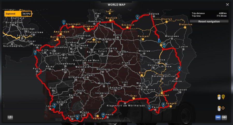 Euro Truck Simulator 2 için 1.20 Güncellemesi Tamamlandı