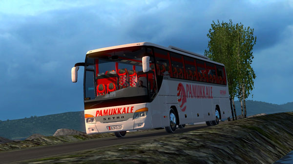 ETS 2 Setra S 416 GTHD için Pamukkale Turizm Otobüsü