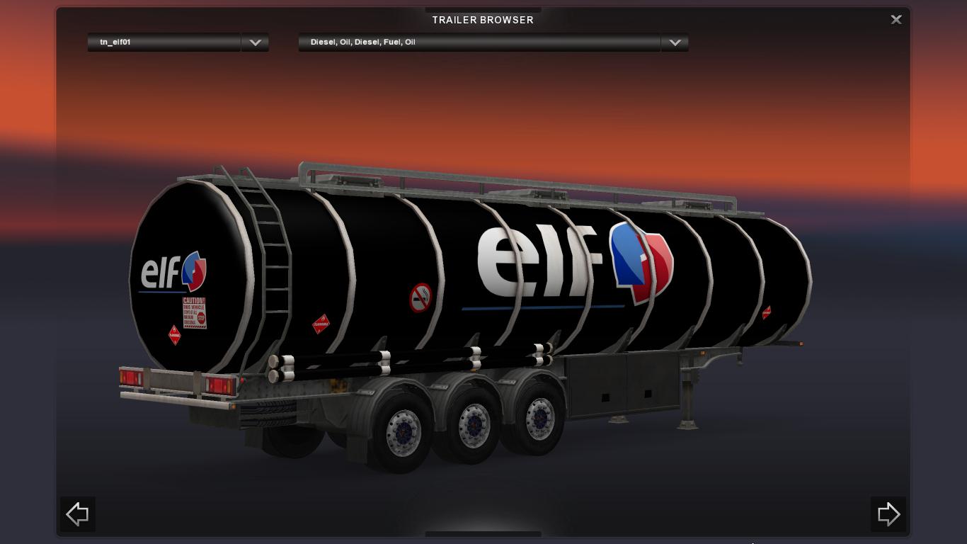 ETS 2 Mod elf Tanker &amp; Dorse Modu