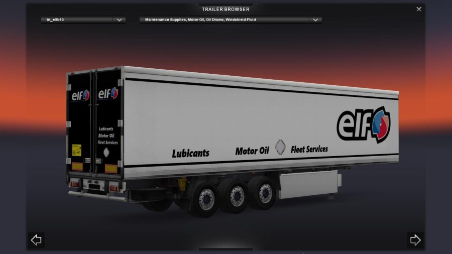 ETS 2 Mod elf Tanker &amp; Dorse Modu