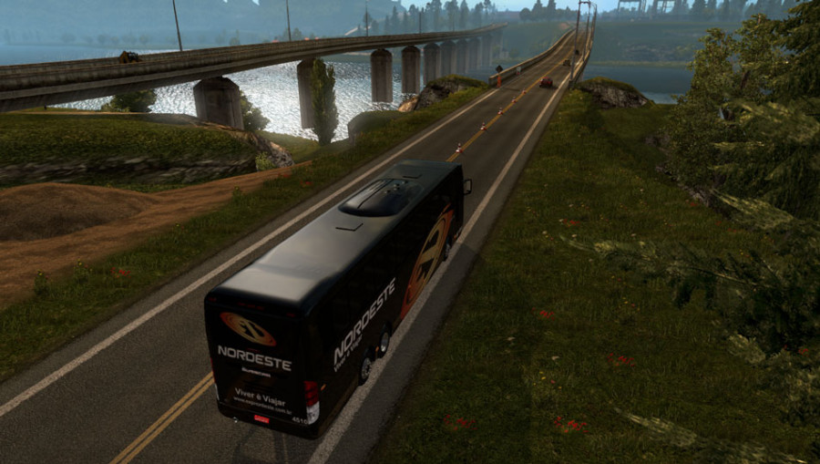 Euro Truck Simulator 2 EAA Bus Map v1.5.1 Otogar, Yolcu ve Otobüs Modu