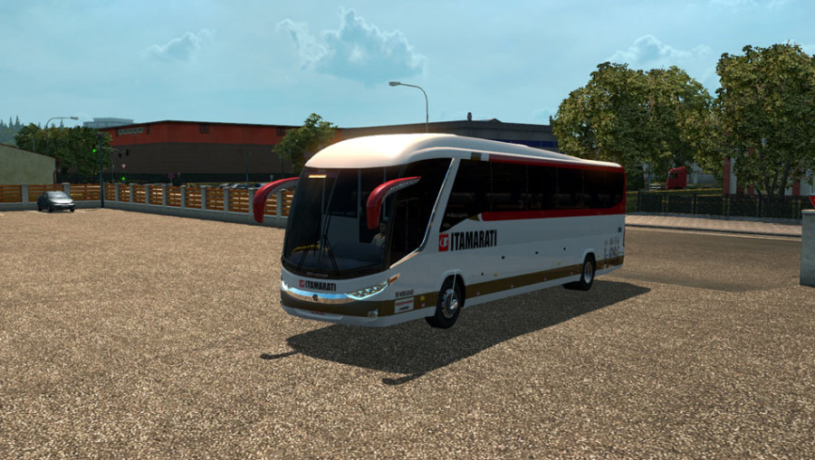 Euro Truck Simulator 2 EAA Bus Map v1.5.1 Otogar, Yolcu ve Otobüs Modu