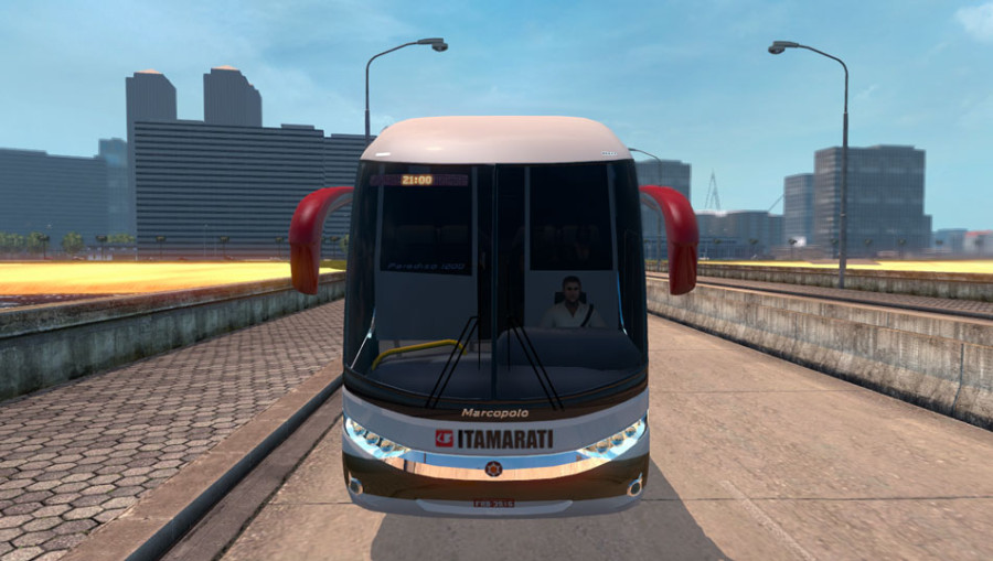 Euro Truck Simulator 2 EAA Bus Map v1.5.1 Otogar, Yolcu ve Otobüs Modu