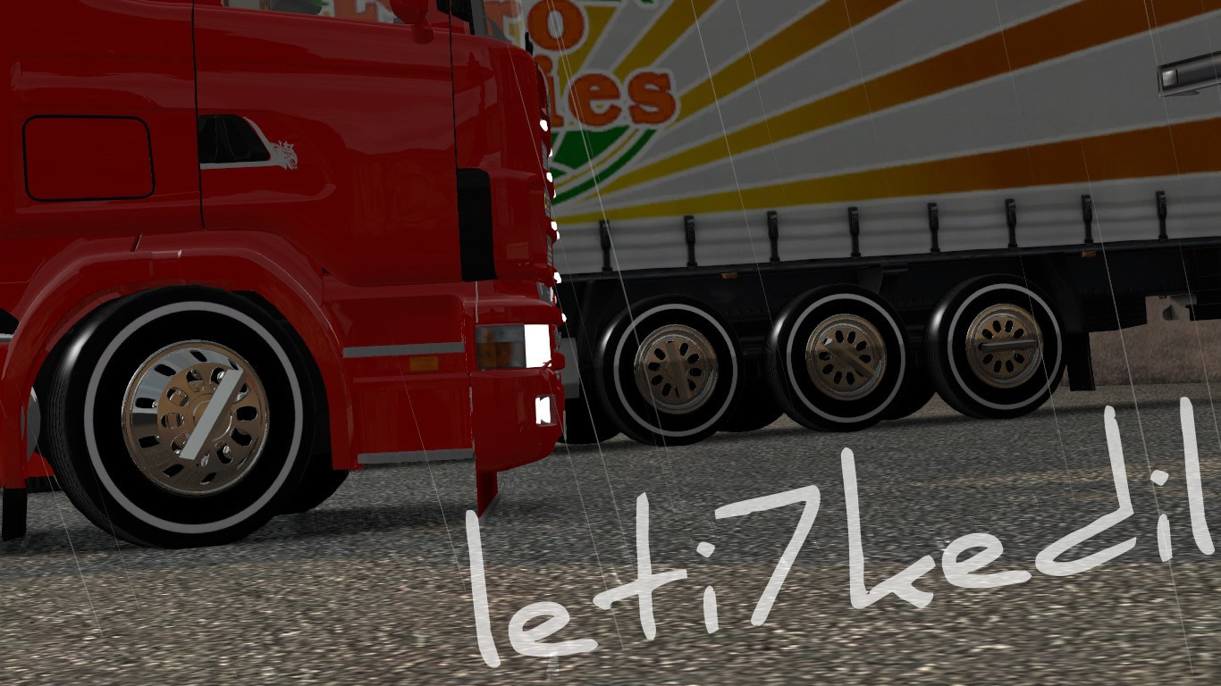 Euro Truck Simulator 2 Krom Jant Kapağı [1.21.x]