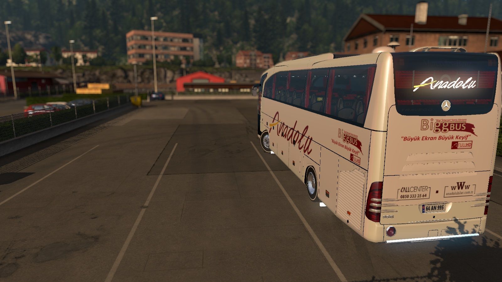 ETS 2 MercedesBenz Travego Special Edition Anadolu Otobüsü