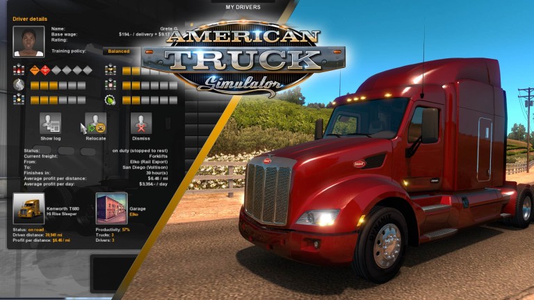 American Truck Simulator Oyun Özellikleri (Video)