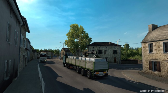 Euro Truck Simulator 2 Fransa DLC'sinden Ekran Görüntüleri