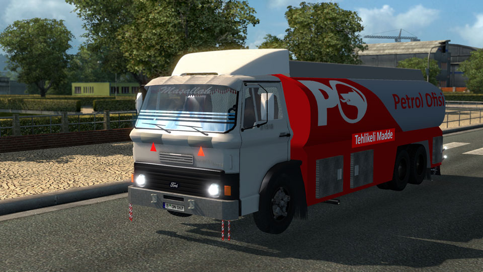 Euro Truck Simulator 2 Ford Cargo D1210 TÜRK Modu