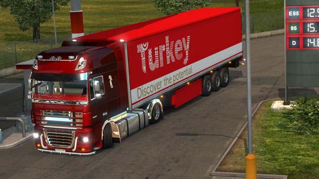 ETS 2 Mod DAF XF 105 v1 [Kadir Yağız]