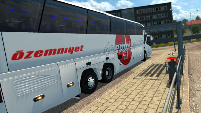 ETS 2 Mod Neoplan Starliner Özemniyet ElitBus Otobüs Skini