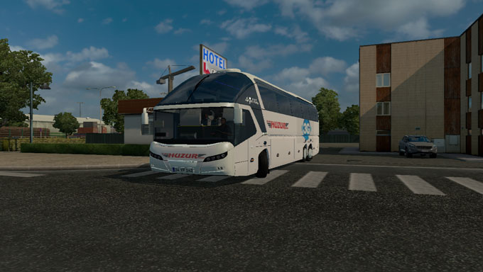 ETS 2 Mod Neoplan Starliner Sivas Huzur Turizm Otobüs Skini