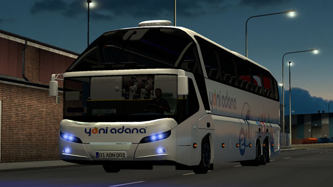 ETS 2 Mod Neoplan Starliner Yeni Adana 2+1 Otobüs Skini