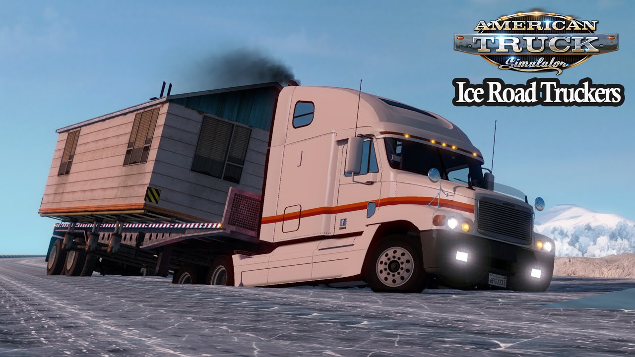 Alaskan road truckers. Аляска трак симулятор. Kenworth Alaskan Hauler ATS. Ice Road Truckers игра. Alaskan Truck Аляска.