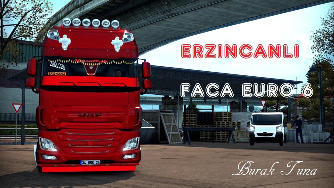 ETS 2 Mod MercedesBenz Actros MP4 Basık Şasi ve Sis Farı