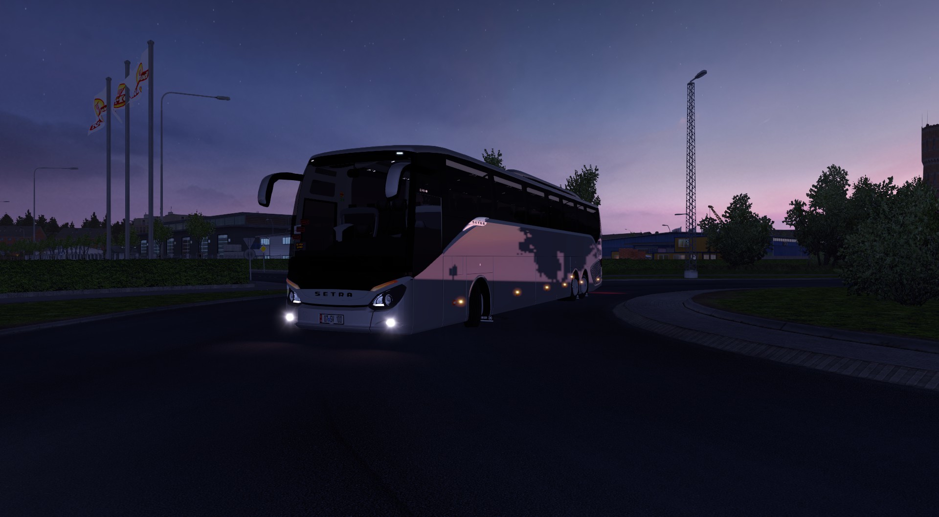 Euro Truck Simulator 2 SETRA S 519HD Otobüs Modu