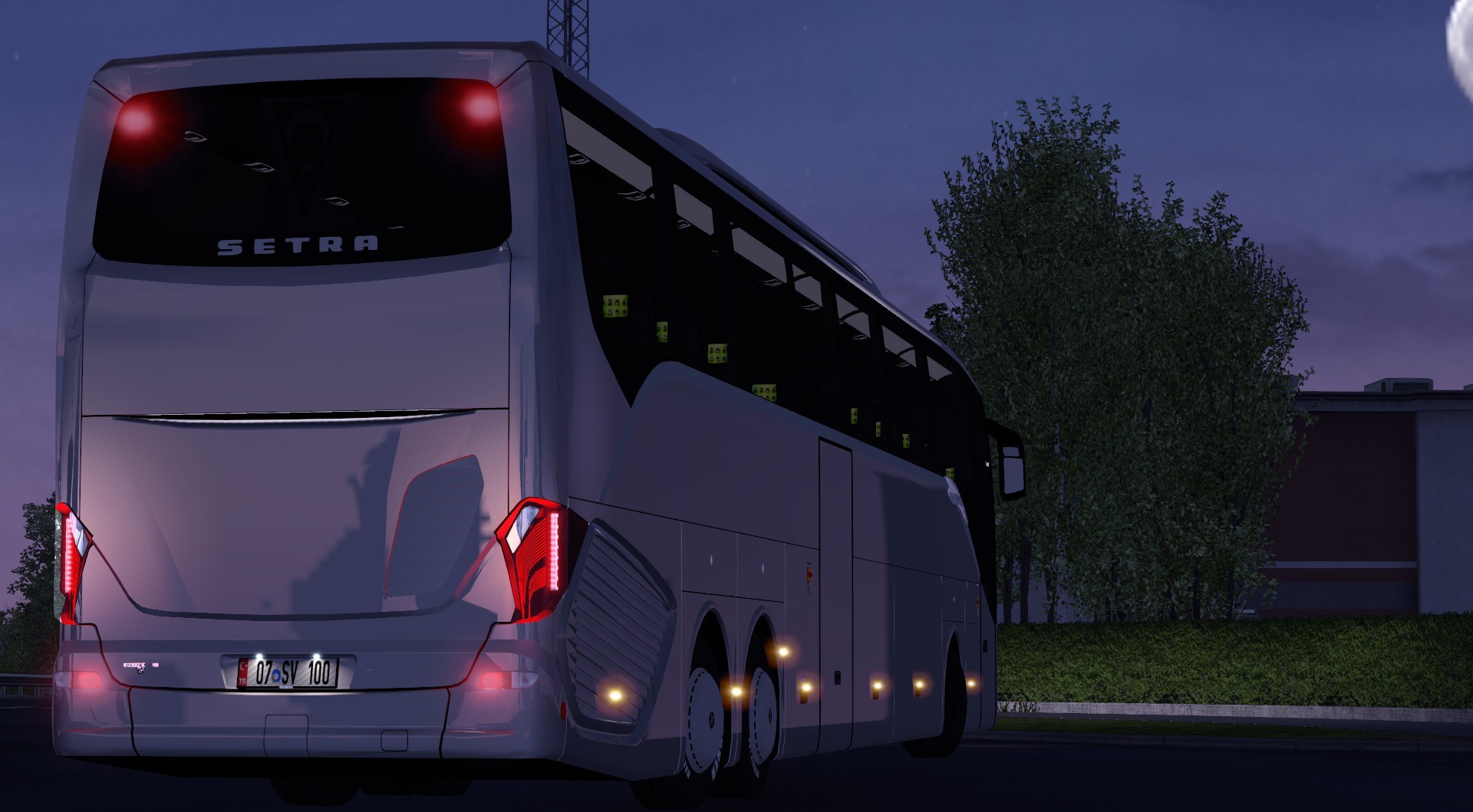 Euro Truck Simulator 2 SETRA S 519HD Otobüs Modu