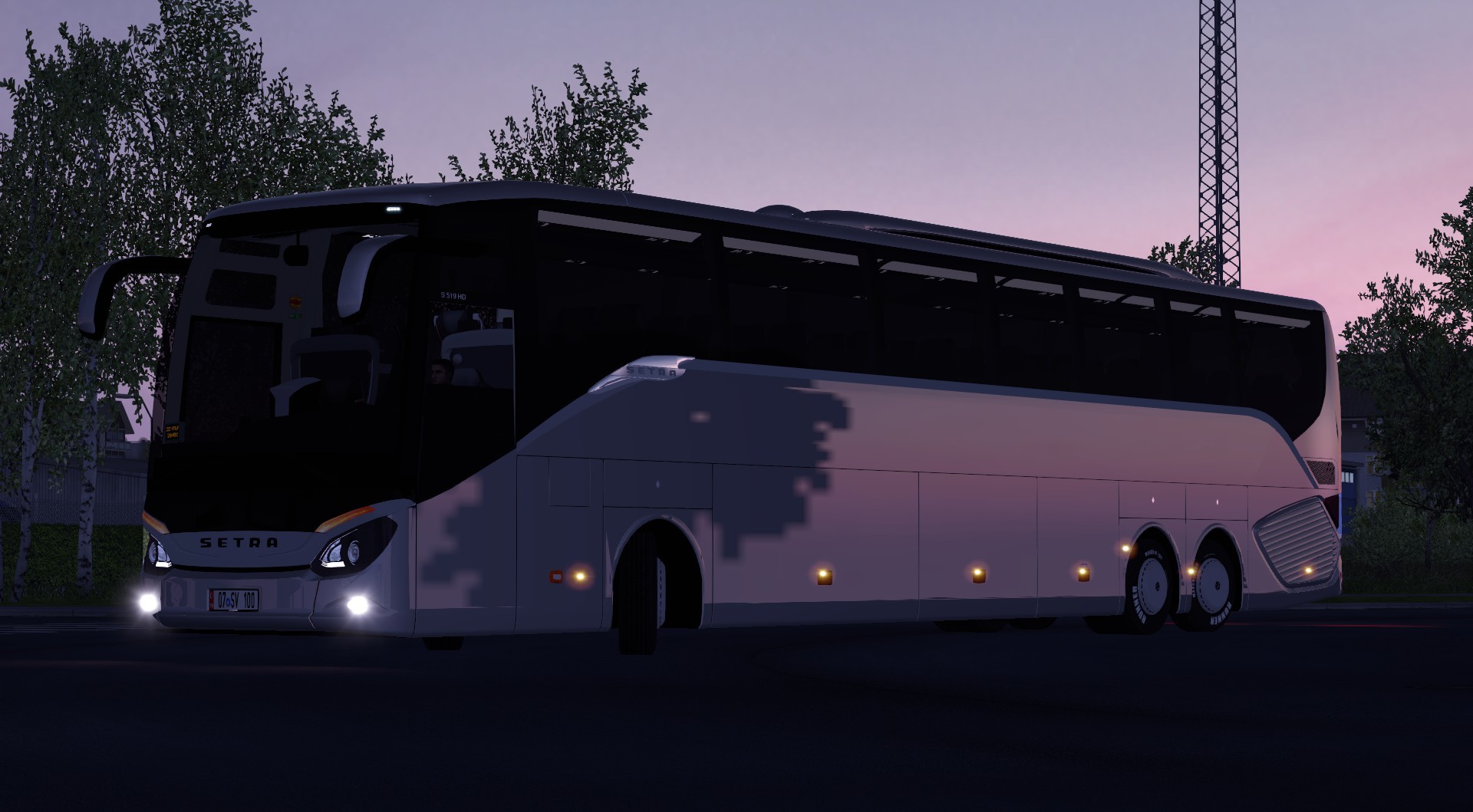 Euro Truck Simulator 2 SETRA S 519HD Otobüs Modu