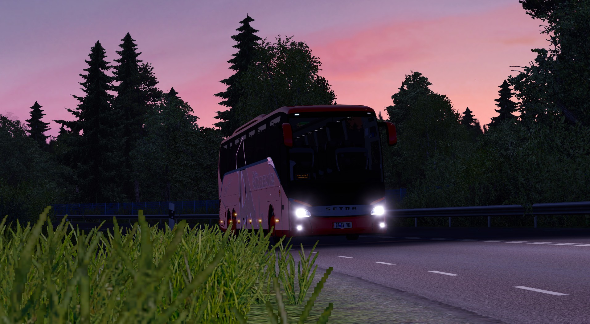 Euro Truck Simulator 2 SETRA S 519HD Otobüs Modu