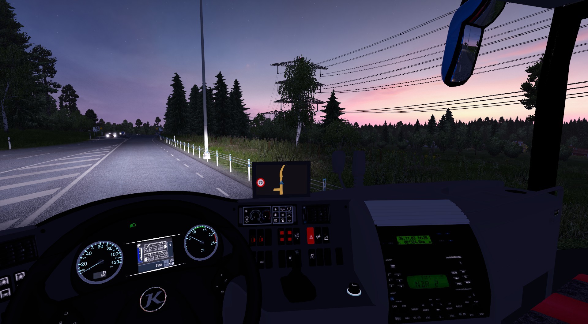 Euro Truck Simulator 2 Setra S 431DT Çift Katlı Otobüs Modu