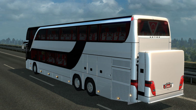 Euro Truck Simulator 2 Setra S 431DT Çift Katlı Otobüs Modu