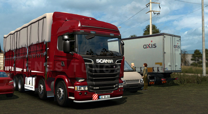 Euro Truck Simulator 2 Scania R500 Kırkayak Kamyon Modu