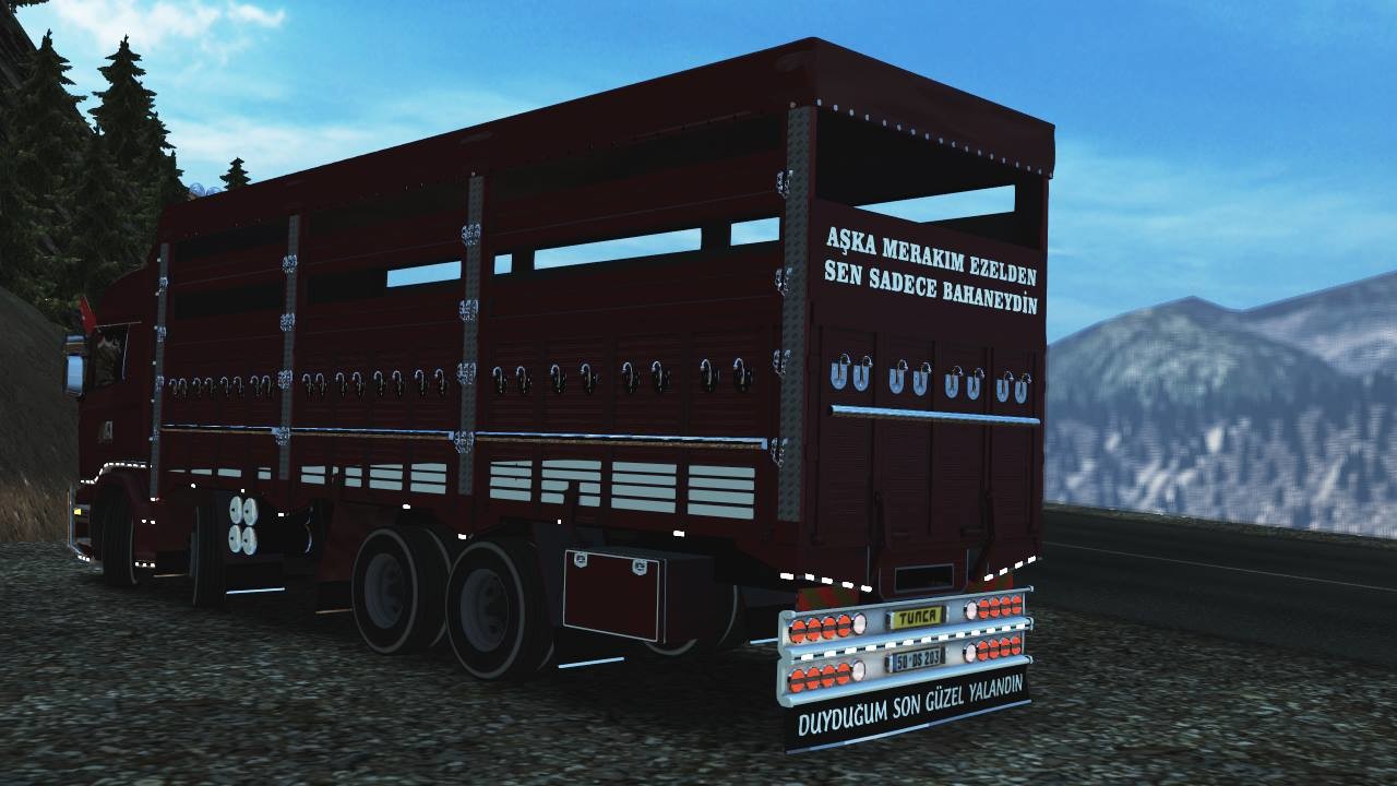 Euro Truck Simulator 2 Scania R500 Kırkayak Kamyon Modu