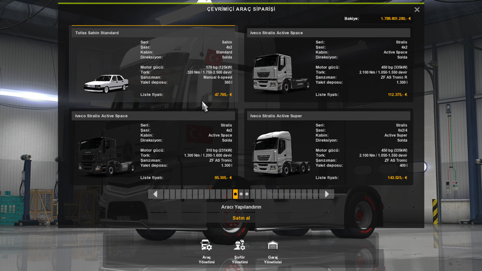Euro Truck Simulator 2 Yeni TOFAŞ Şahin Araba Modu