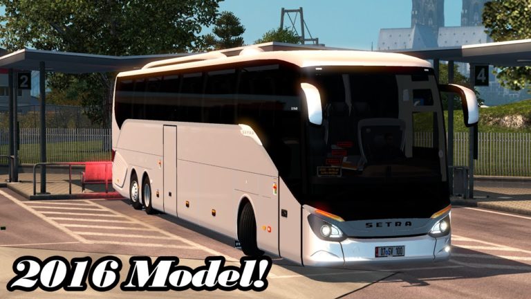 Euro Truck Simulator 2 SETRA S 519HD Otobüs Modu Simülasyon TÜRK