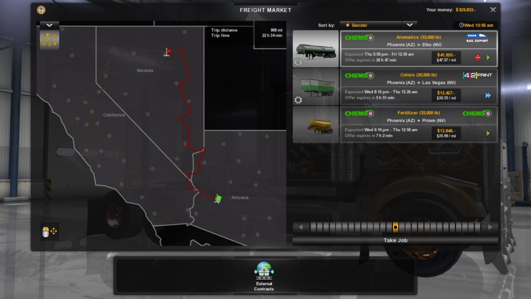 Euro Truck Simulator 2 1.25 Güncellemesi Yayınlandı