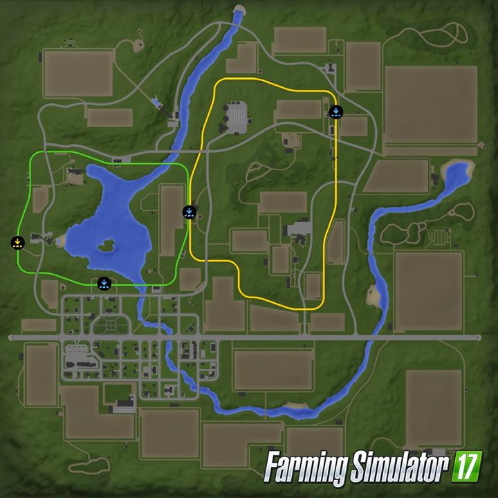 farm simulator 17 maps