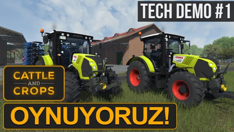 Cattle and Crops – Tech Demo – İnceleme ve Oynanış [Video]