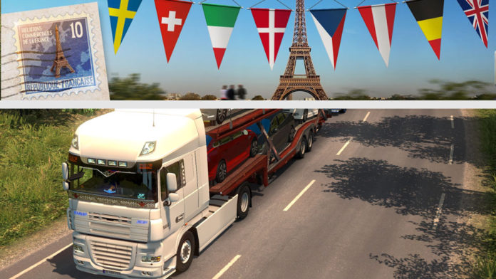 ETS 2 World of Trucks Fransa için Ticari Bağlantılar Etkinliği 1