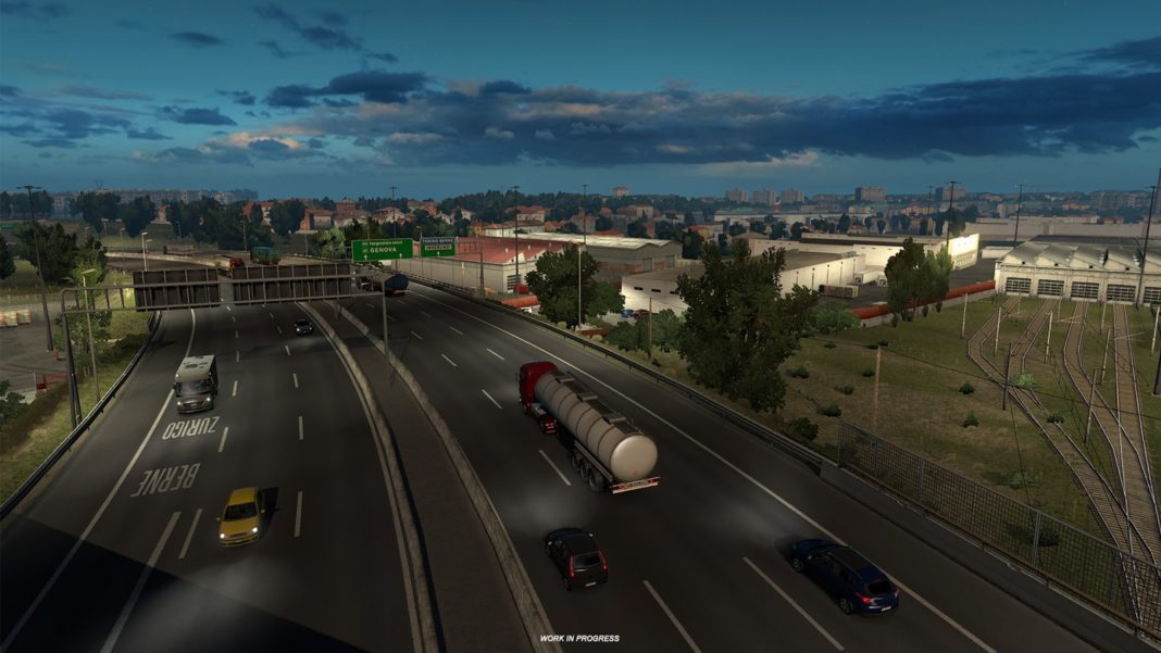 ETS 2'de İtalya'nın Var Olan Şehirleri Yenilendi! [Ekran Görüntüleri]