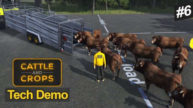 ÖKÜZLER BİZİ UĞRAŞTIRIYOR! – Cattle and Crops Tech Demo v0.0.9.5 [Video #6]