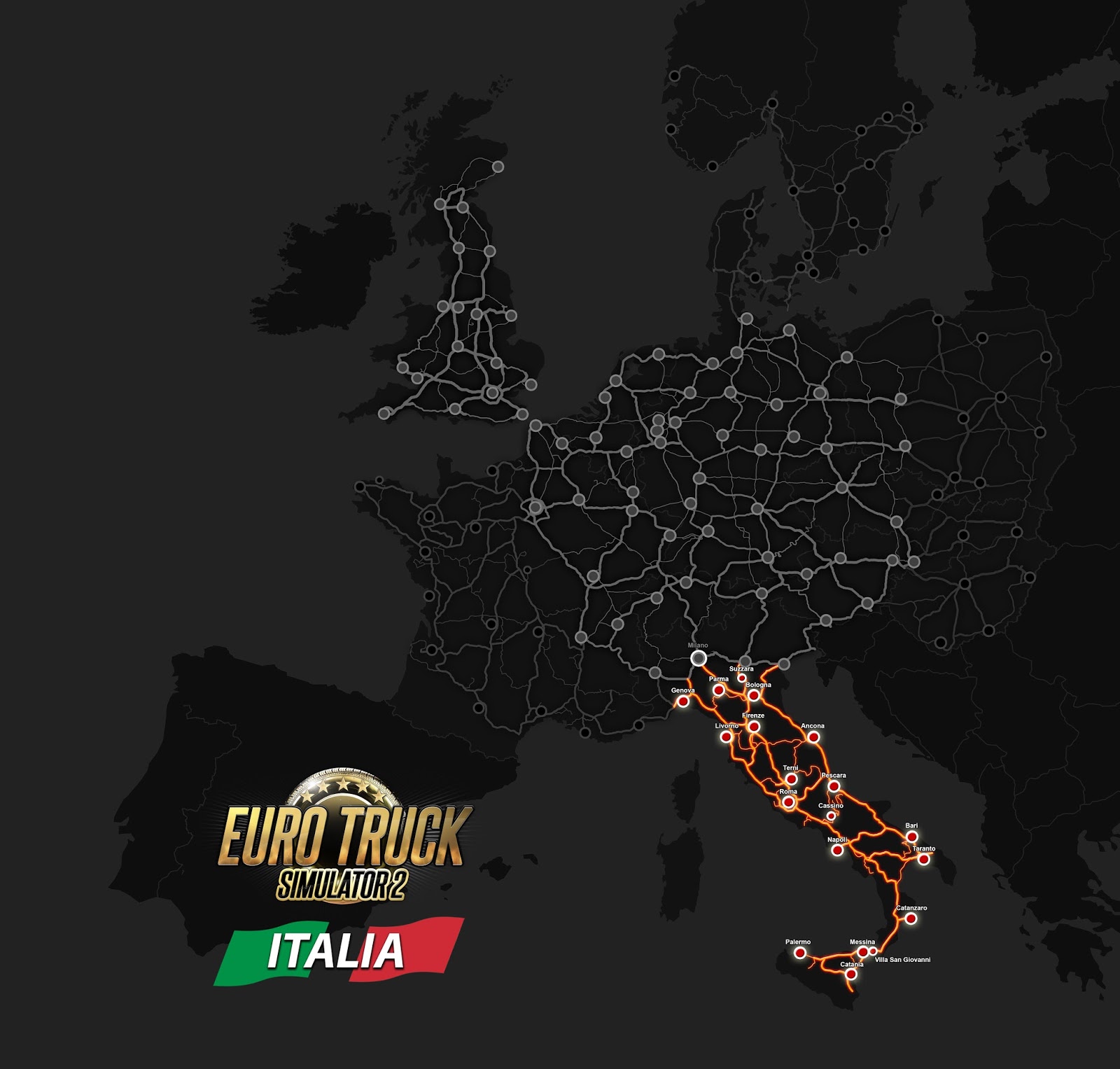 ETS 2'nin İtalya DLC'si ÇIKTI!