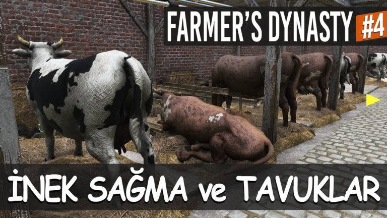 Farmer’s Dynasty – İnek Sağma ve Tavuk Besleme (Hayvancılık) #4