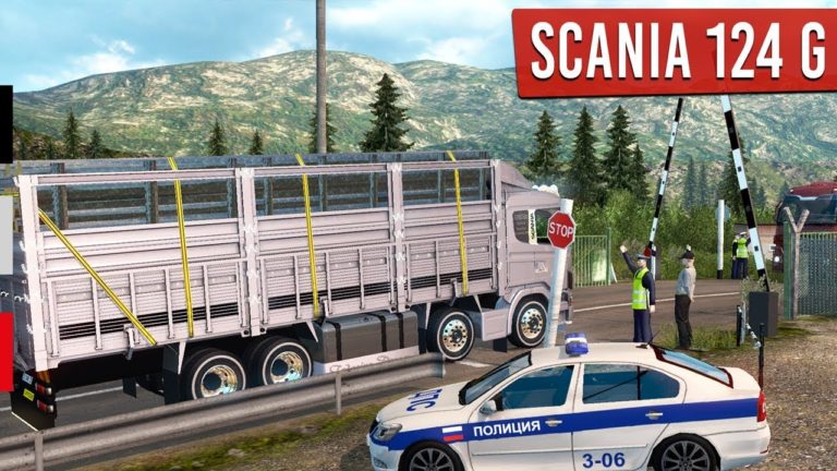 ETS 2 – Scania 124 G Modu ile ProMods Rusya Haritası [Video]