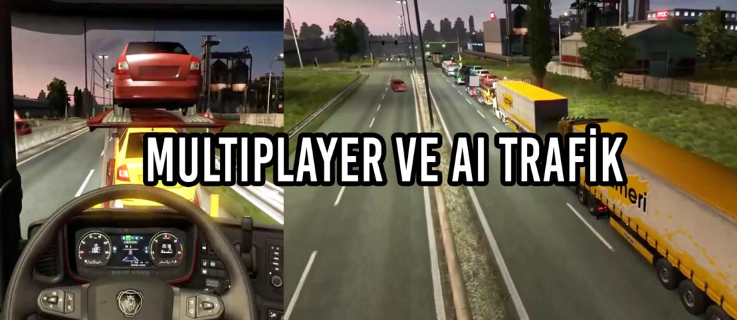 ETS 2'nin Multiplayer Moduna Senkronize AI Trafik Geliyor!