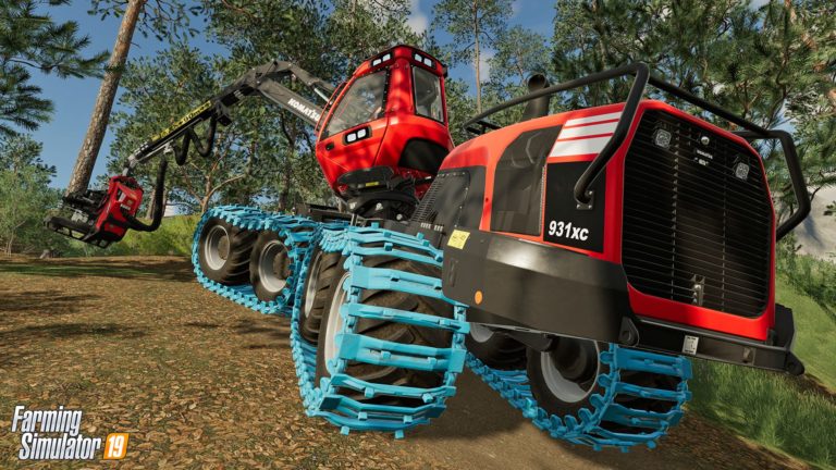 Farming Simulator 19 için Komatsu 931XC Ekran Görüntüsü