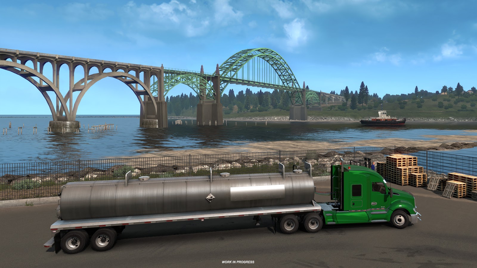 american truck simulator oregon