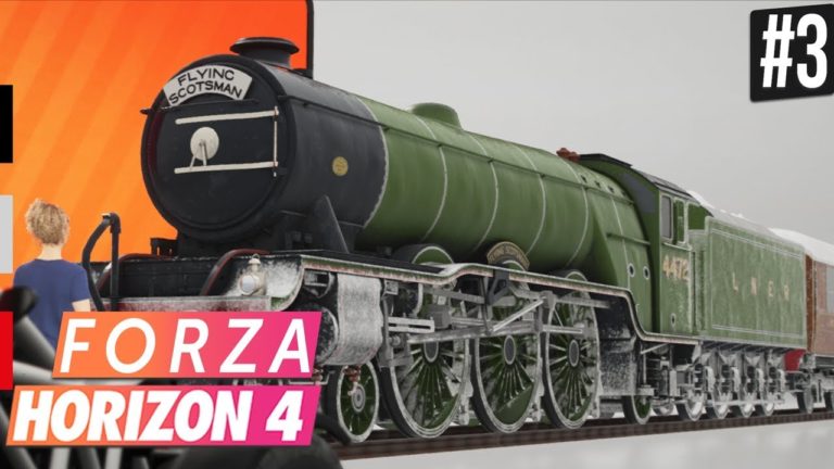 Meşhur Uçan İskoçyalı tren ile karlı kış mevsiminde yarışıyoruz. Forza Horizon 4 maceramız tüm hızıyla sürüyor.