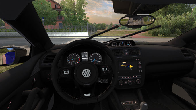 ETS 2 Volkswagen Scirocco R Araba Modu