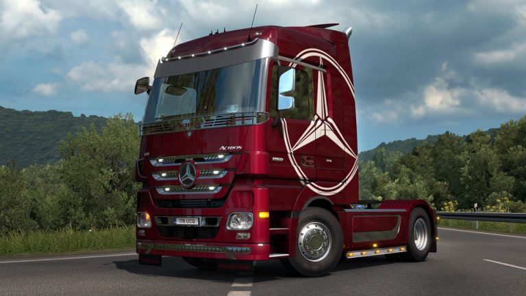 ETS 2 – Mercedes-Benz Actros Modifiye Paketi DLC’si ortaya çıktı!