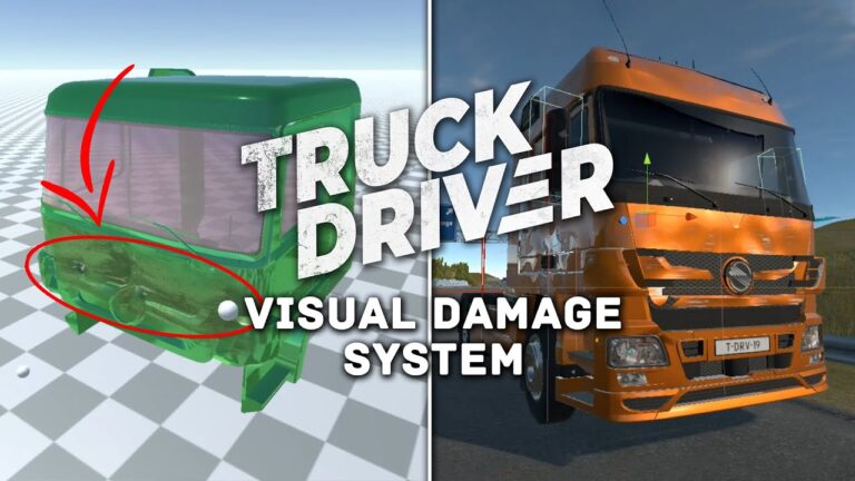 Truck Driver için 3D görsel hasar modellemesi geliyor